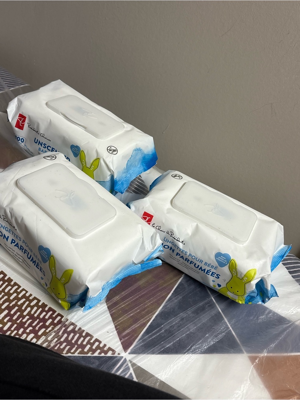 Baby Unscented Wipes Pack New